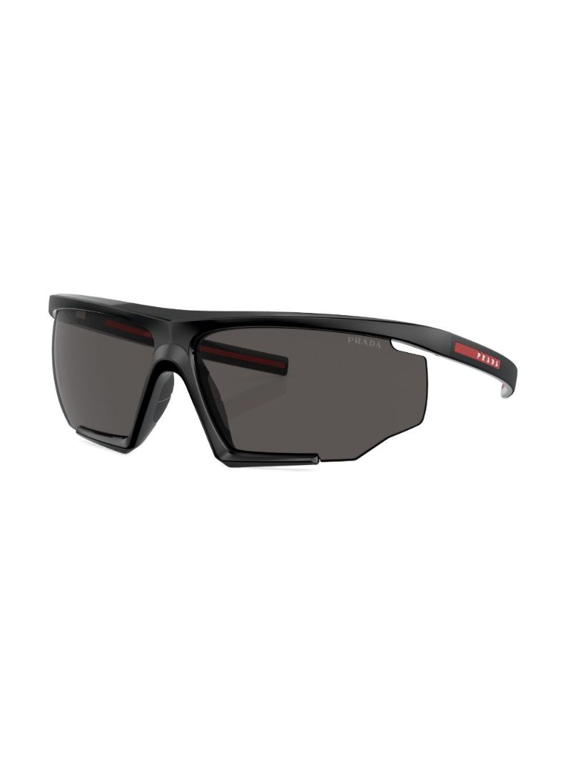 Black Impavid Shield Sunglasses