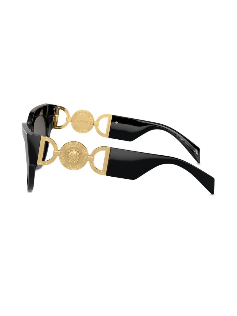 Black Cat-eye Frame Sunglasses