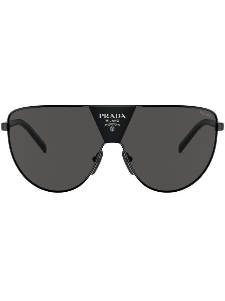 Black Oversize-frame Sunglasses