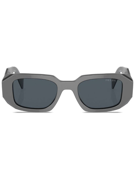 Grey Rectangle Frame Sunglasses