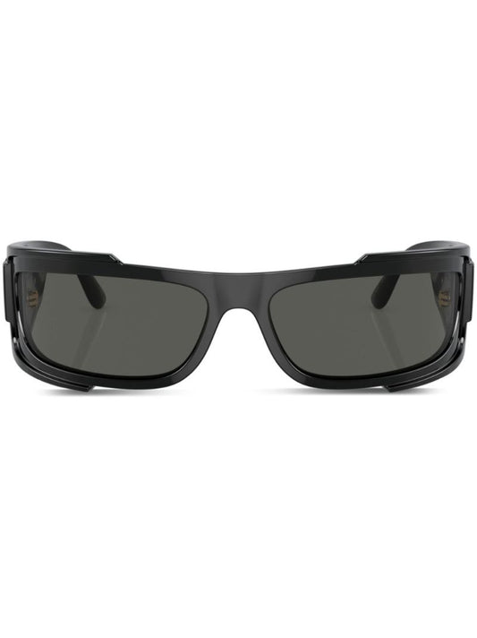Black Medusa Biggie Shield Sunglasses