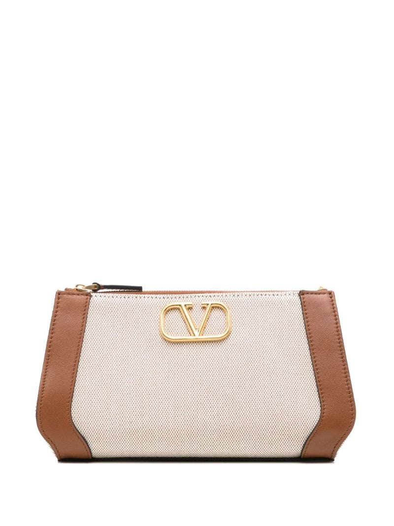 Neutral Vlogo Leather Clutch