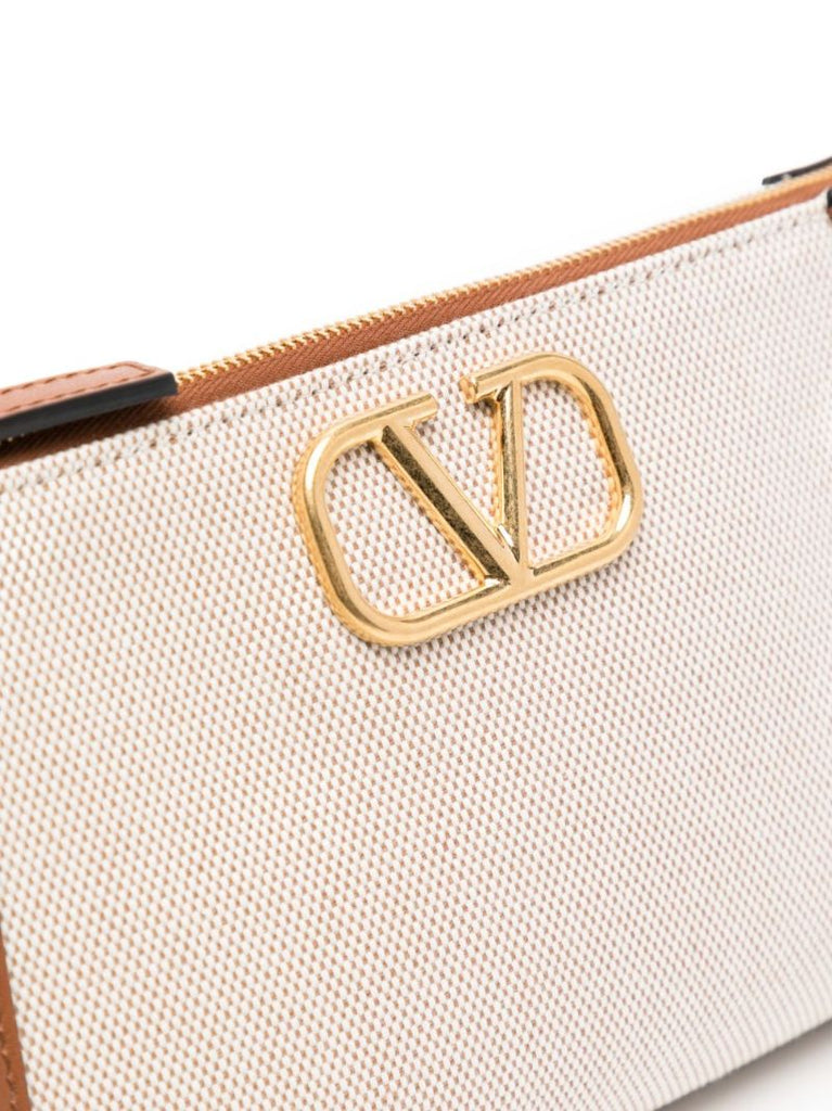 Neutral Vlogo Leather Clutch