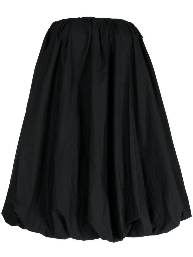 Black Polline Strapless Dress