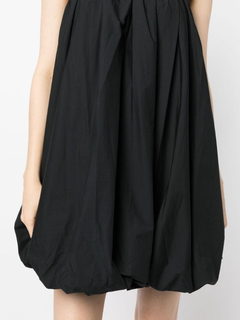 Black Polline Strapless Dress