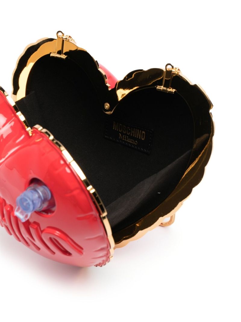 Red Inflatable Heart Shoulder Bag