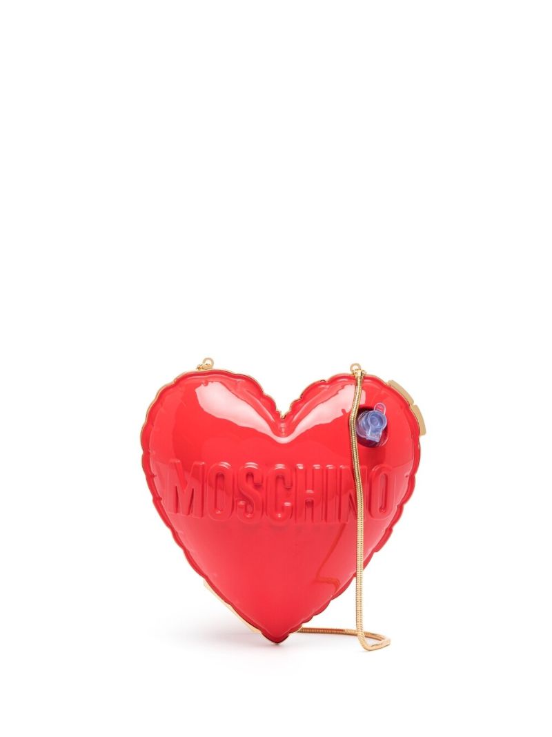 Red Inflatable Heart Shoulder Bag