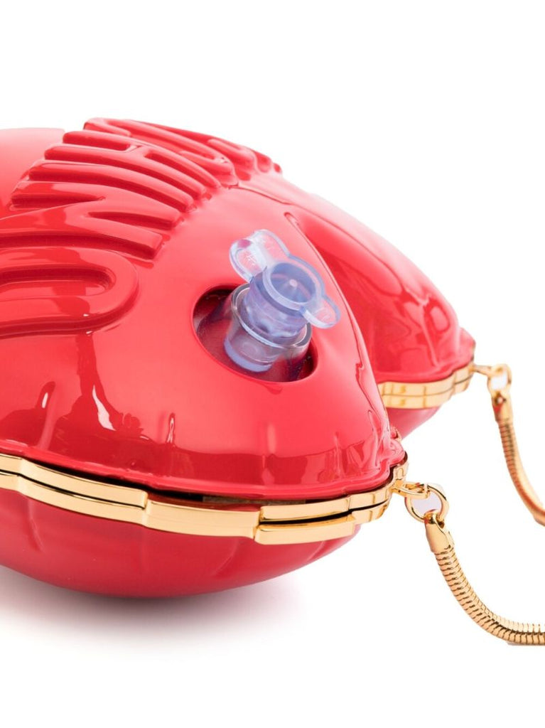 Red Inflatable Heart Shoulder Bag