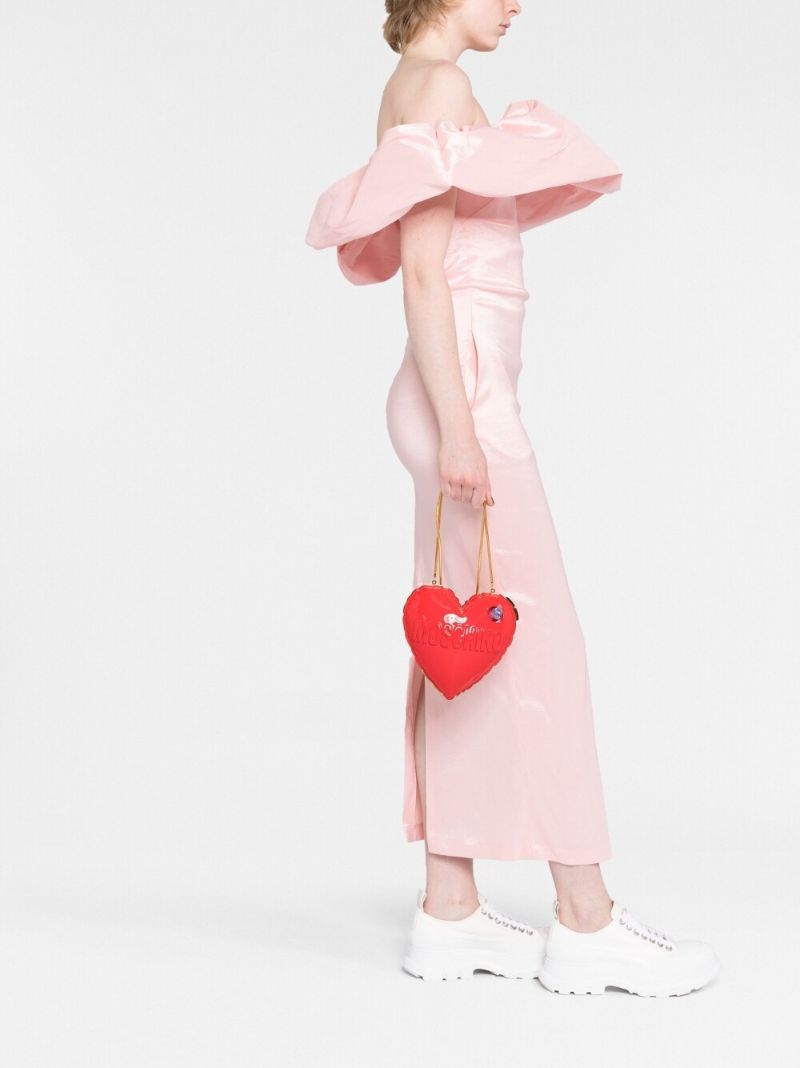 Red Inflatable Heart Shoulder Bag