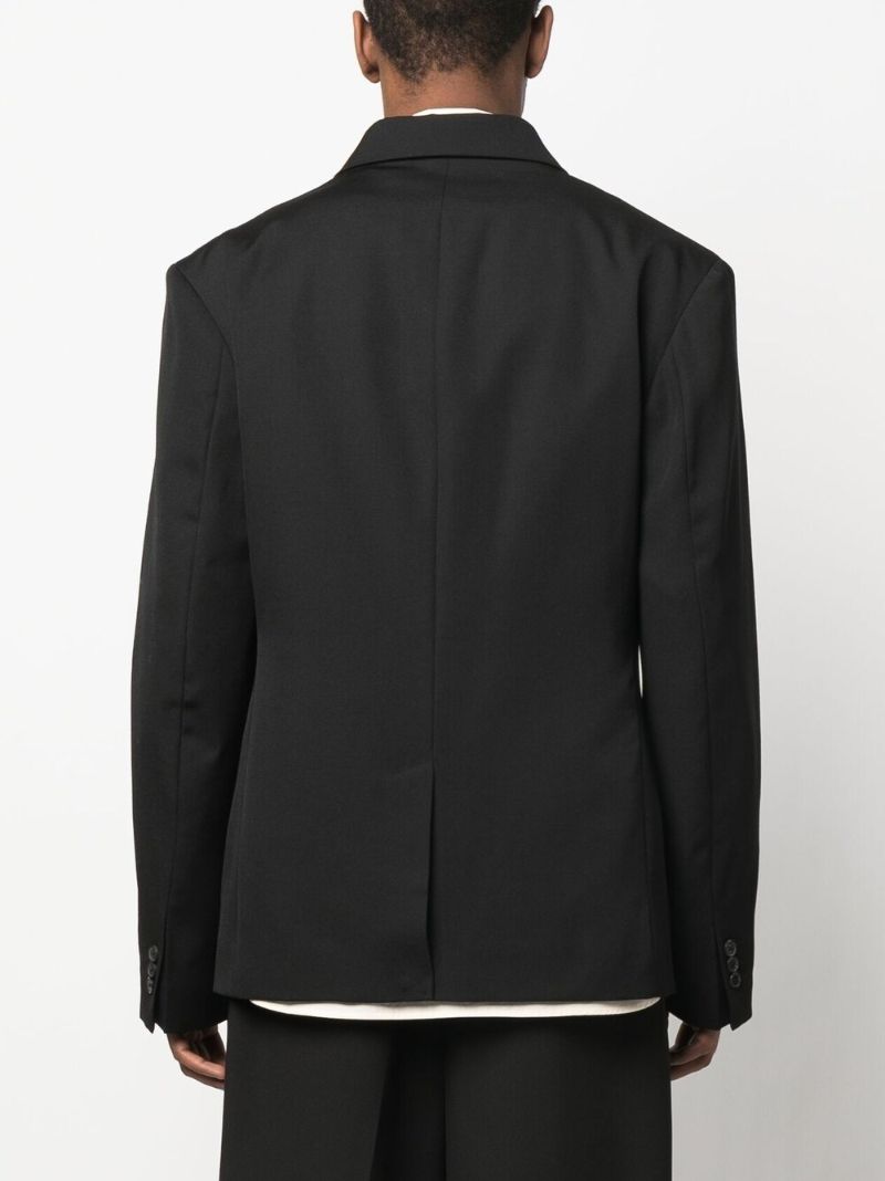 Black La Veste Madeiro Double-breasted Blazer