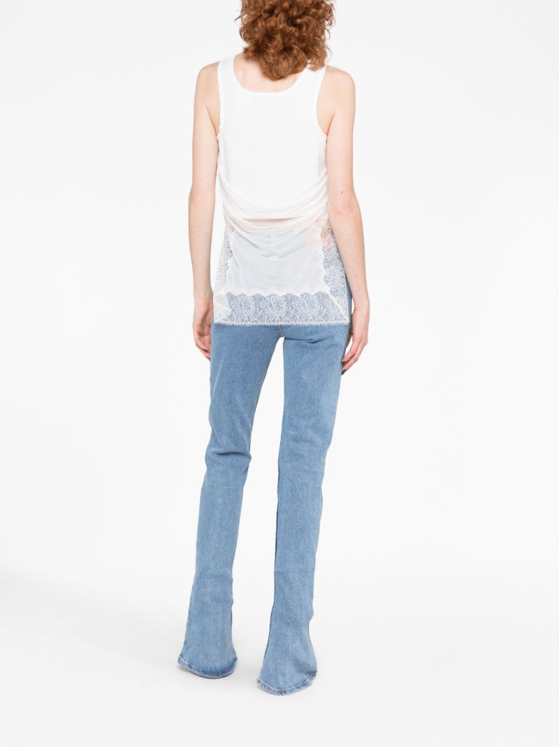 White Comosum Clash Underwire Top