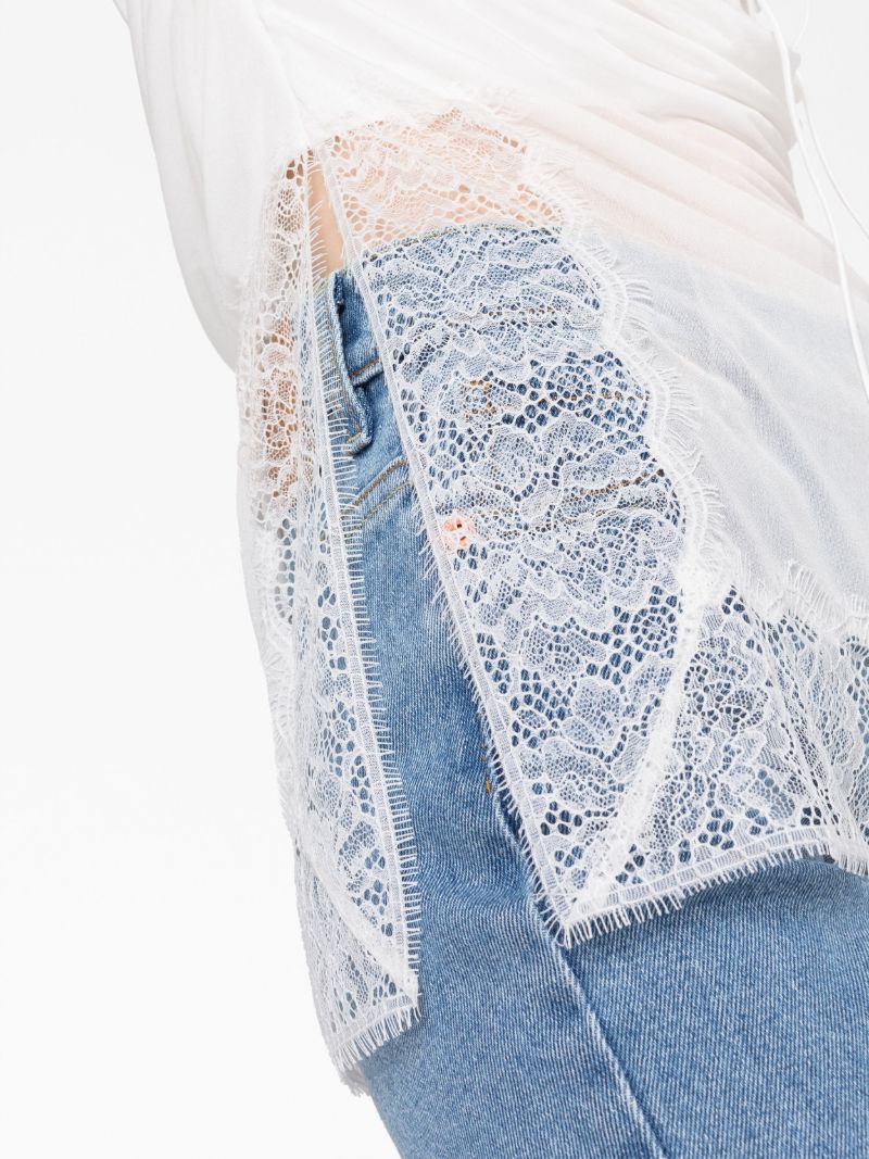 White Comosum Clash Underwire Top