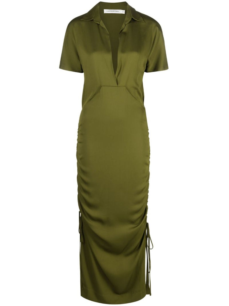 Green Aulenti Column Shirt Dress