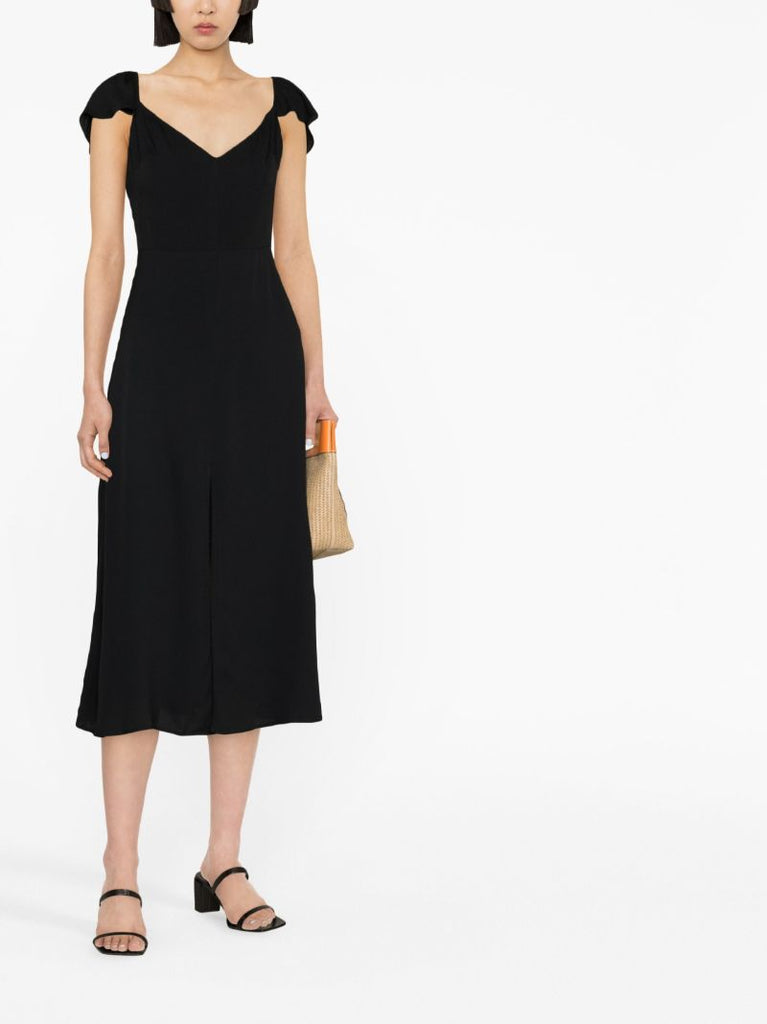 Black Baxley Midi Dress