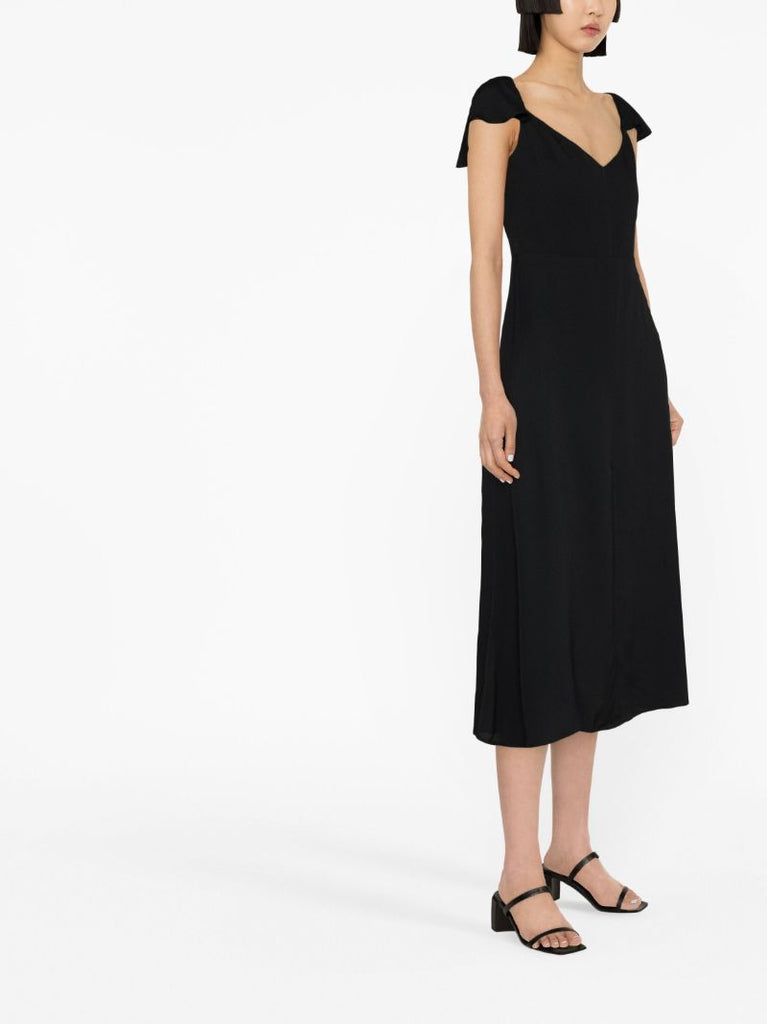 Black Baxley Midi Dress