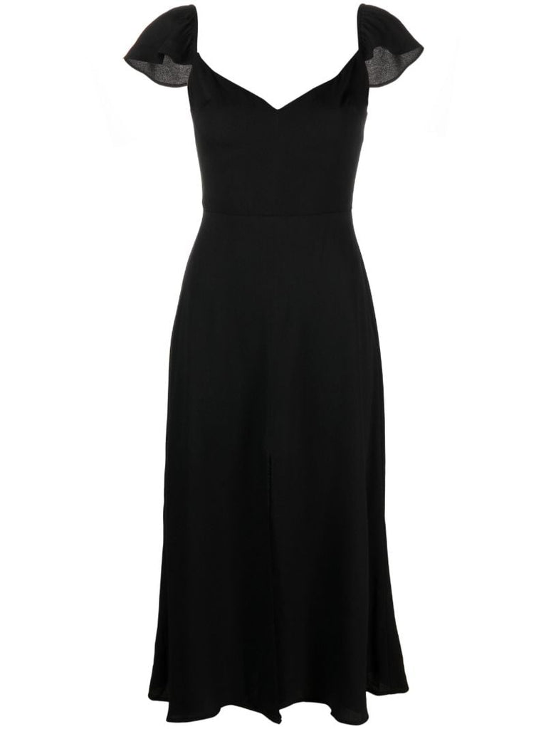 Black Baxley Midi Dress