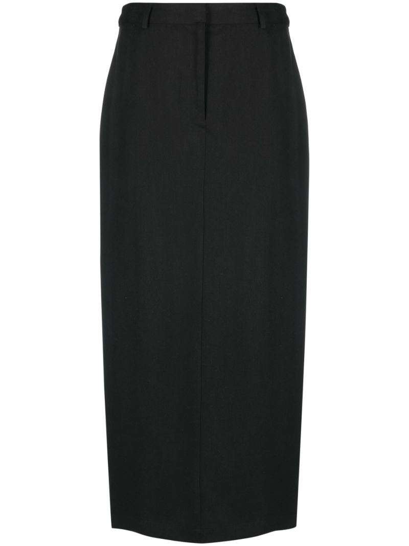 Black Gia Pencil Skirt