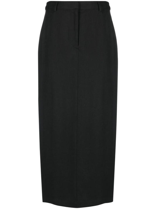 Black Gia Pencil Skirt