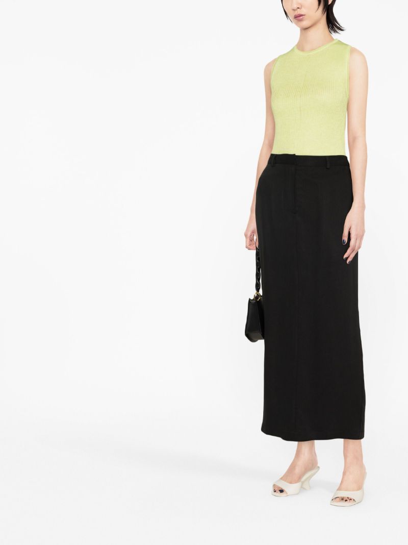Black Gia Pencil Skirt