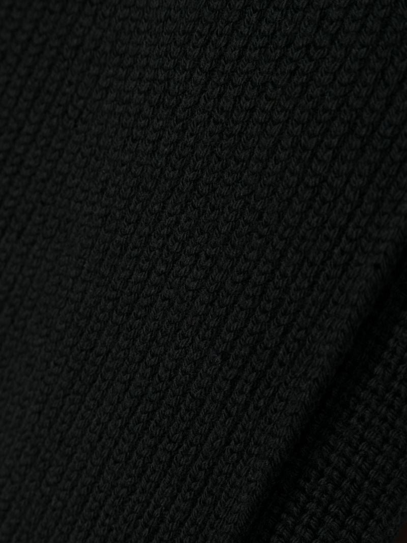 Black Pegaso Wool Scarf