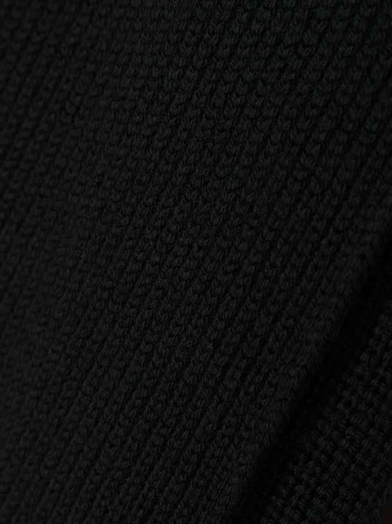 Black Pegaso Wool Scarf