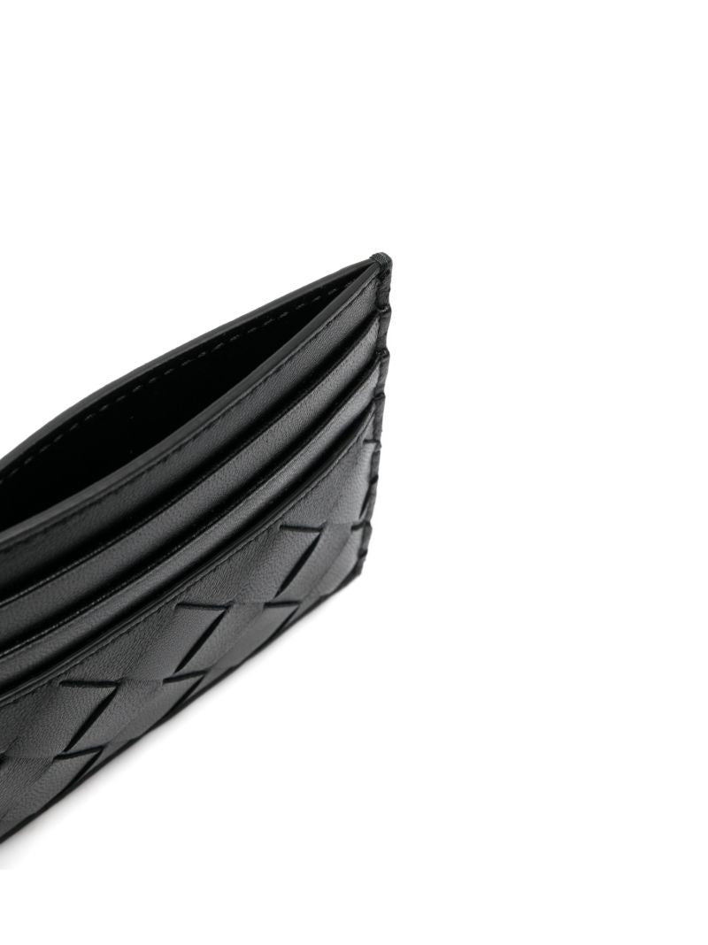 Black Intrecciato Cardholder