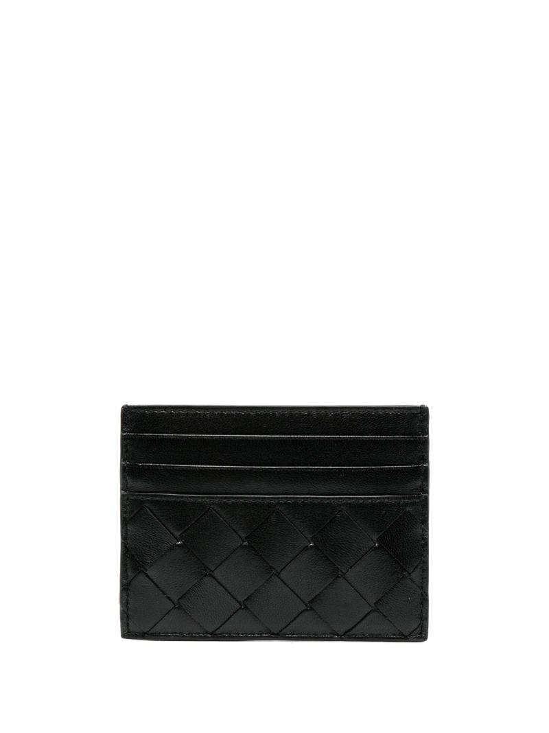 Black Intrecciato Cardholder