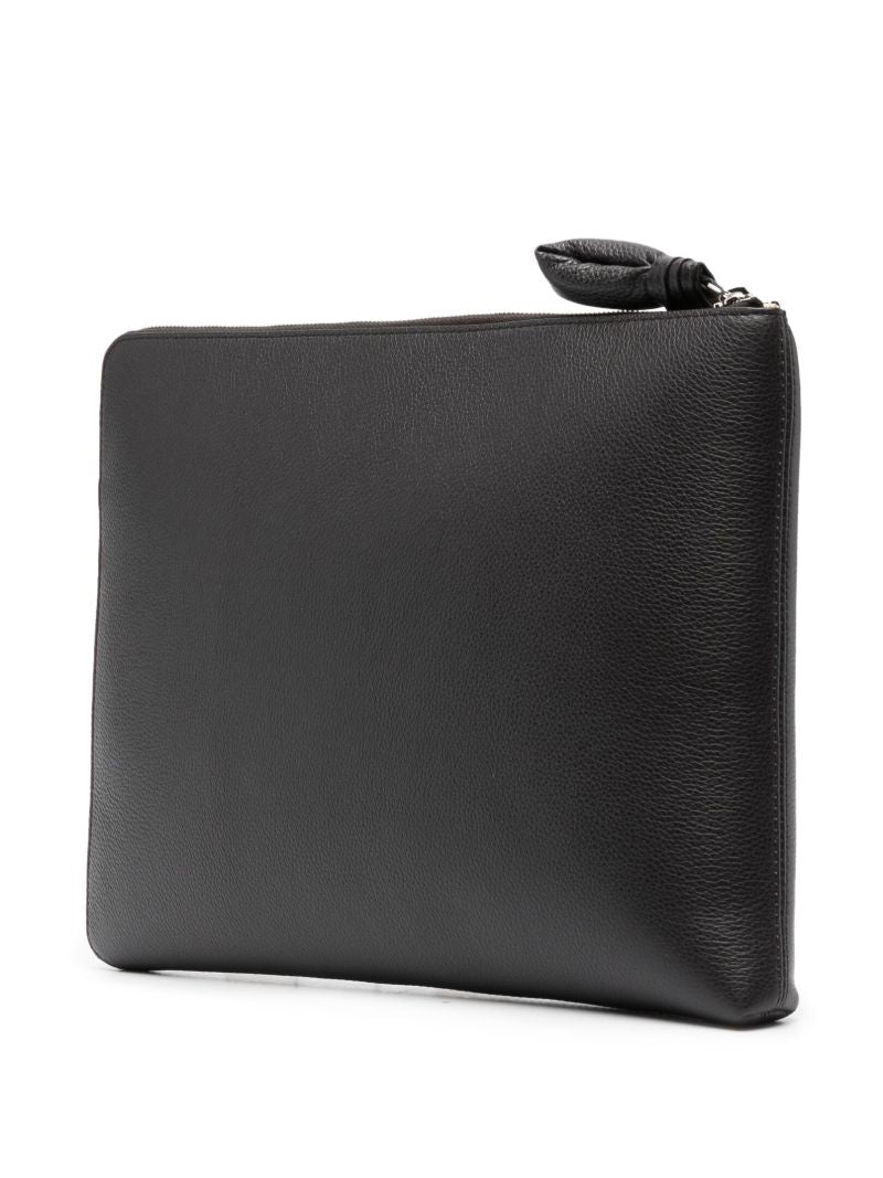 Brown Leather Document Holder Bag