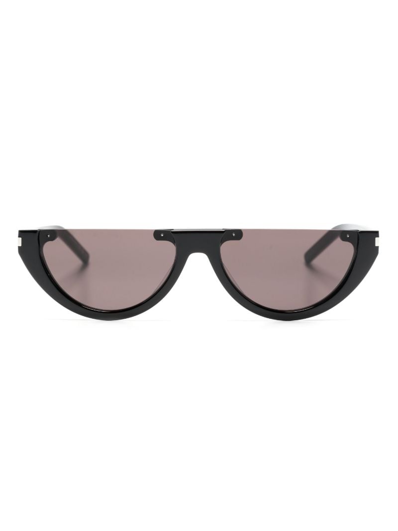 Black Half-moon Sunglasses