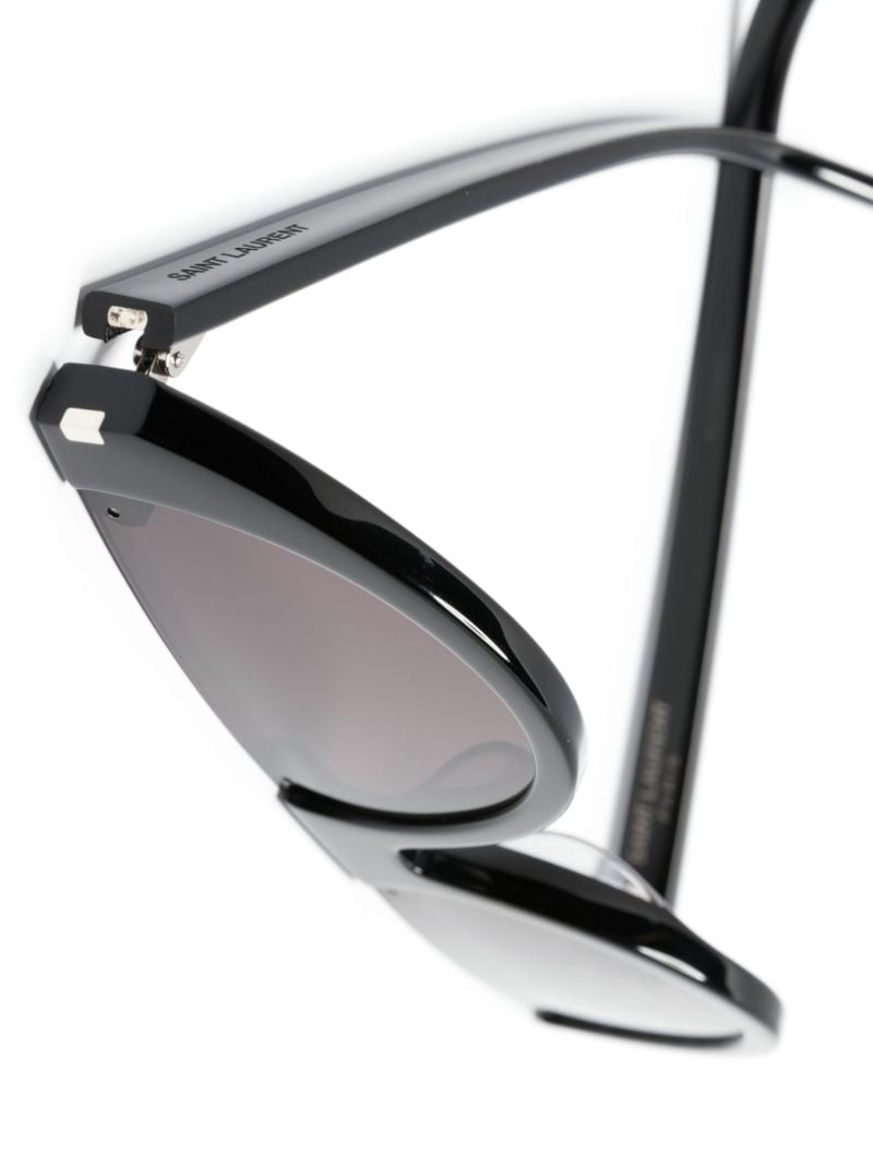 Black Half-moon Sunglasses