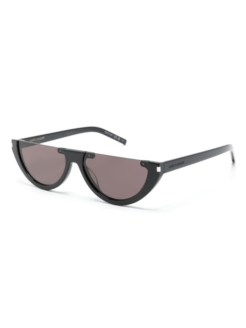 Black Half-moon Sunglasses
