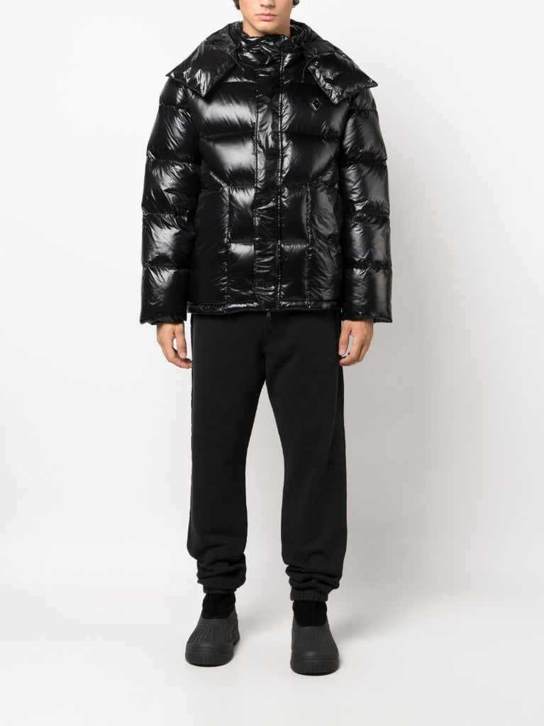Black Alto Logo Padded Jacket