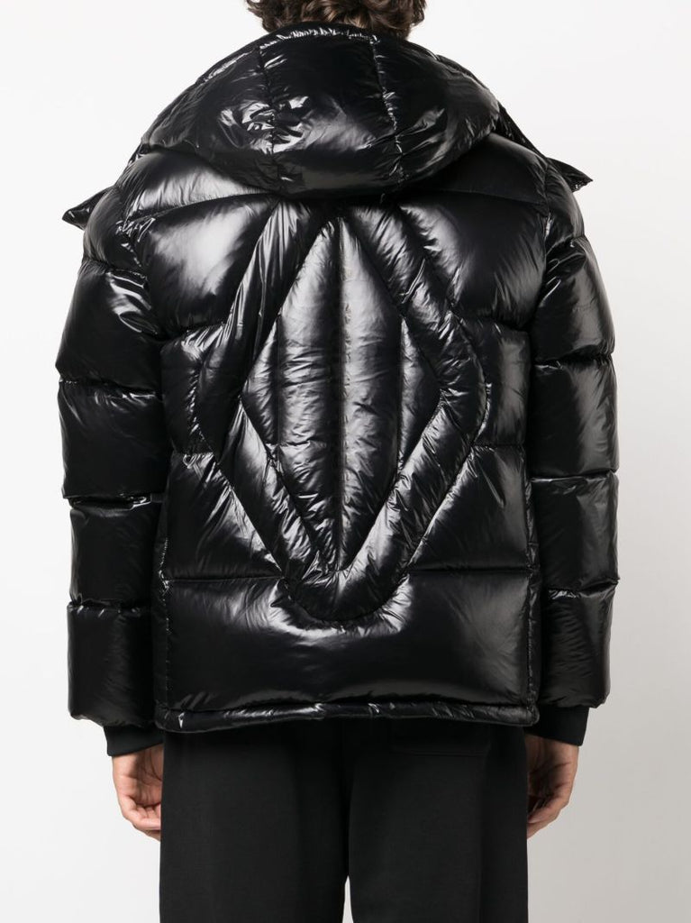 Black Alto Logo Padded Jacket