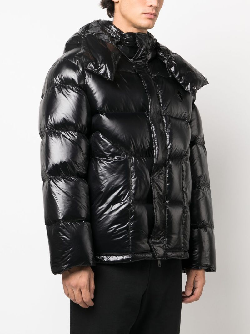 Black Alto Logo Padded Jacket
