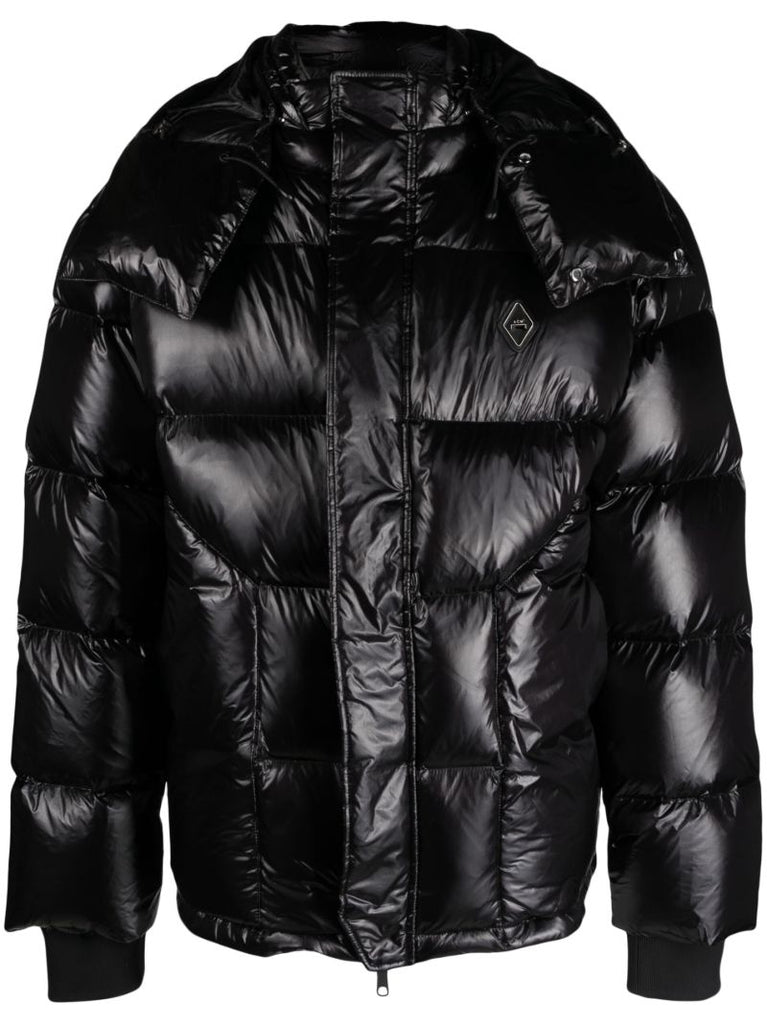 Black Alto Logo Padded Jacket