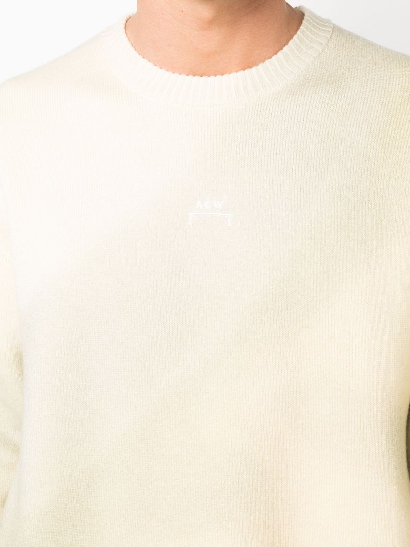 Neutral Gradient Wool Sweater