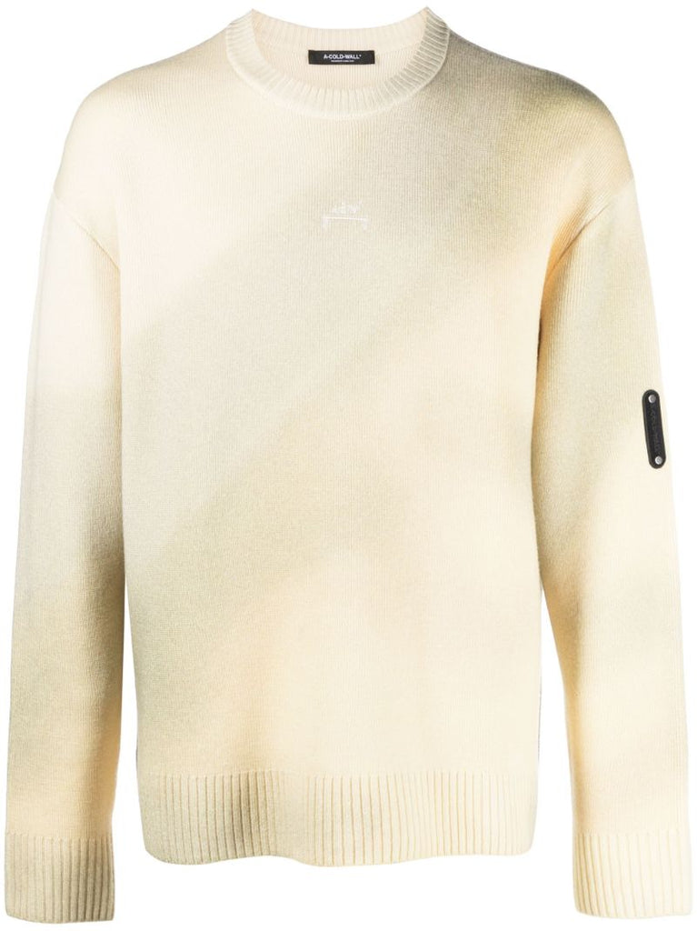 Neutral Gradient Wool Sweater