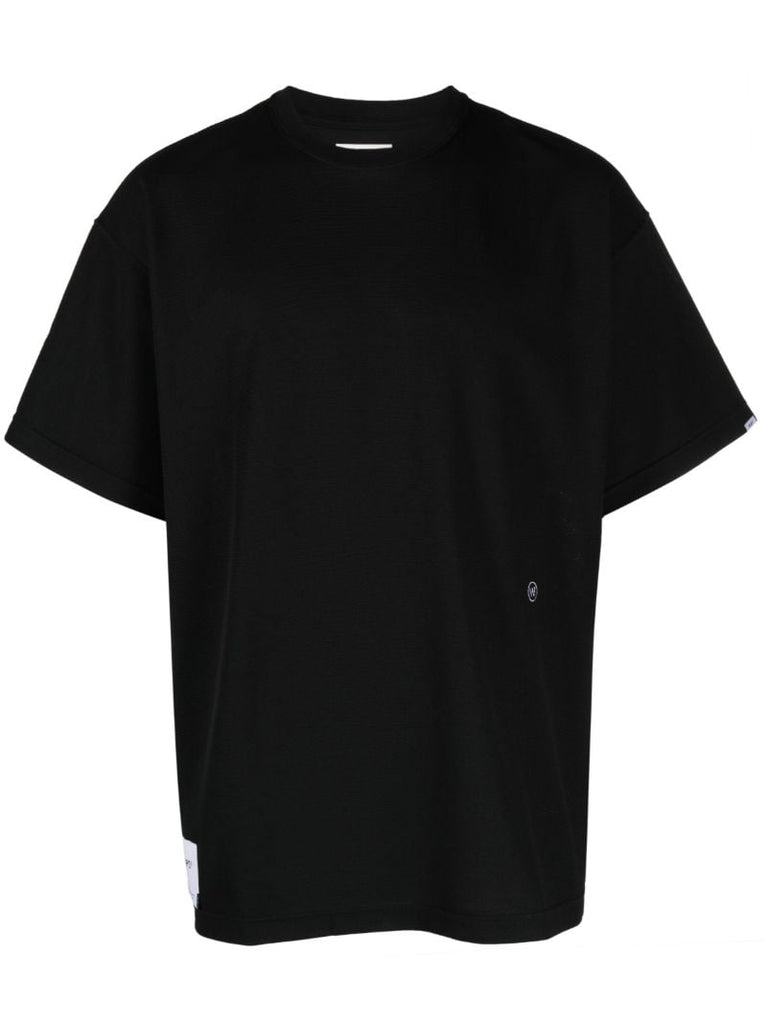 Black 25 Logo-embroidered T-shirt
