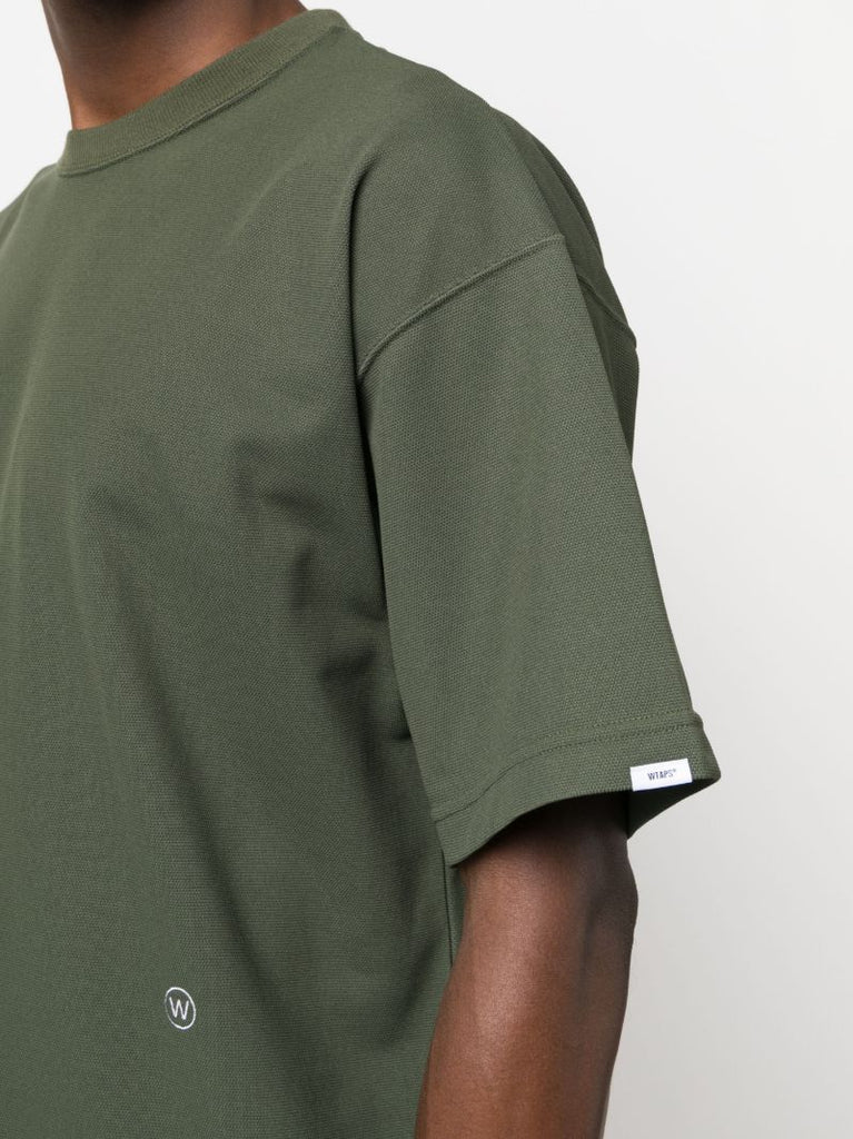 Green Logo-patch T-shirt