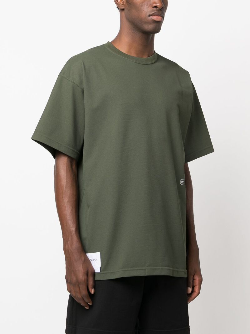Green Logo-patch T-shirt