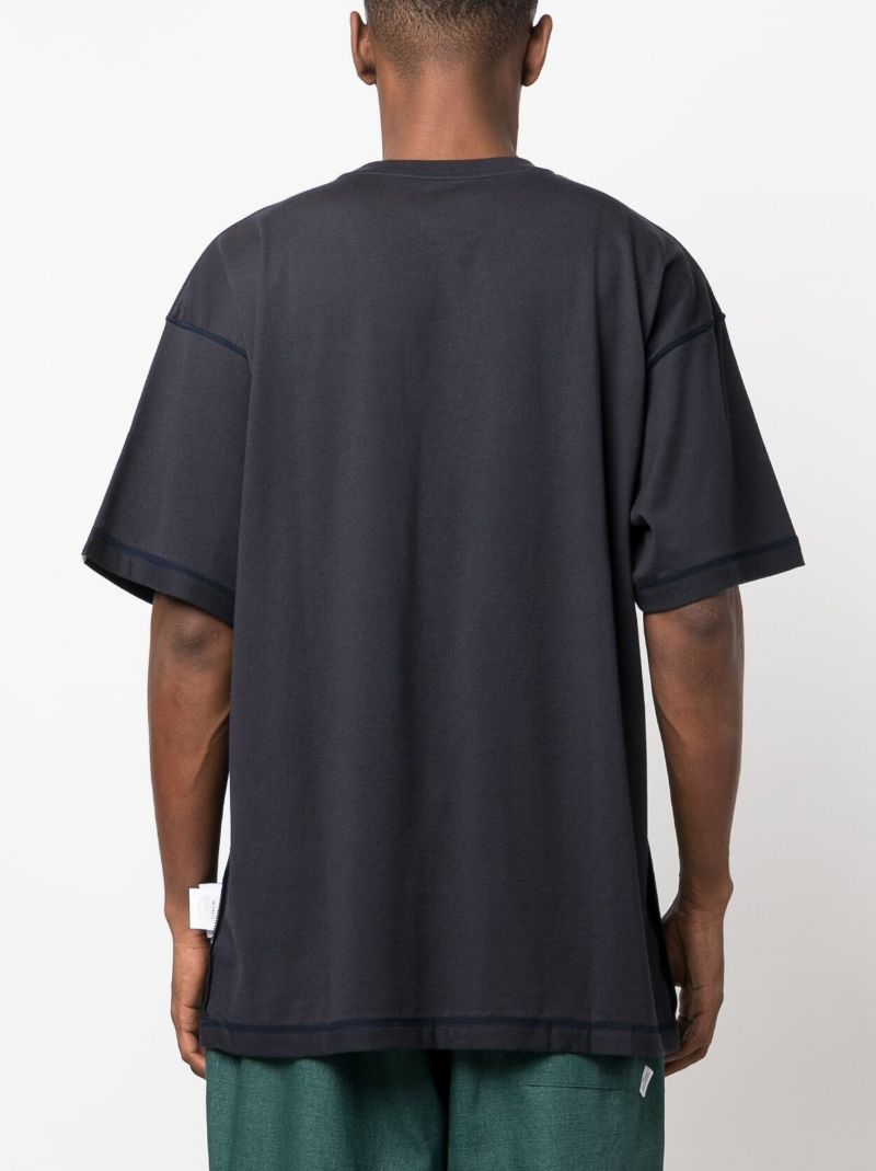 Blue Cut & Swen 24 Cotton T-shirt