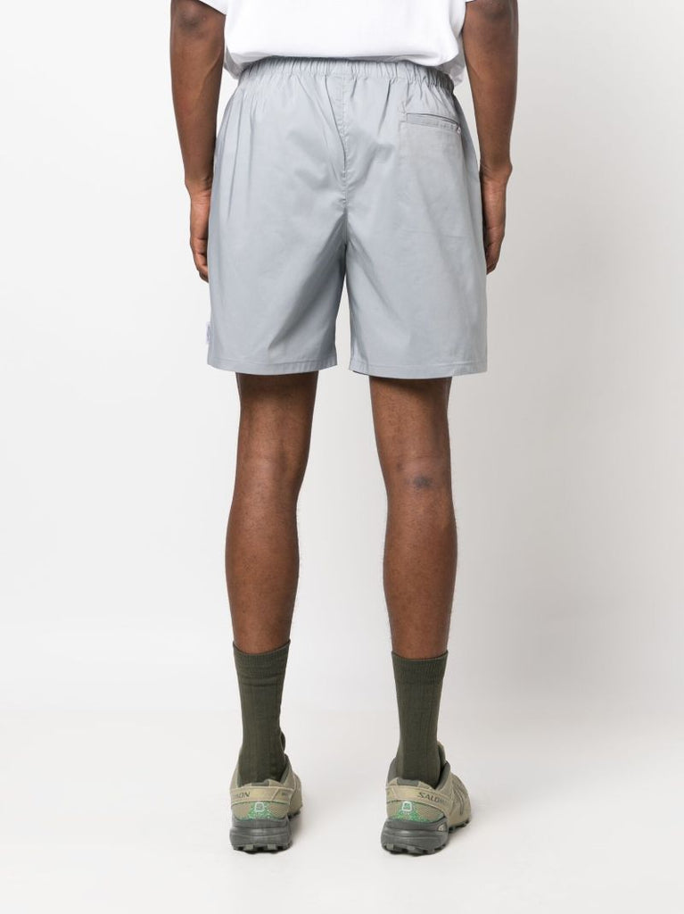Grey Logo-print Track Shorts