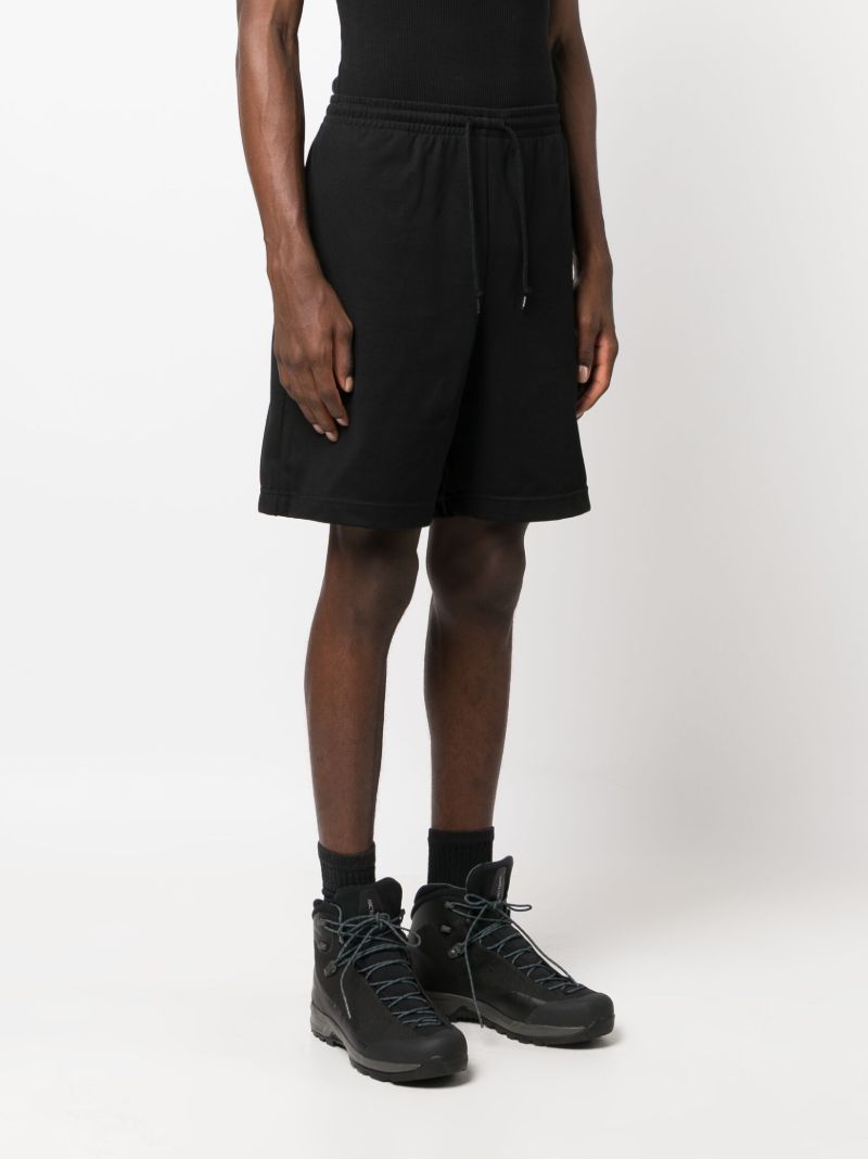 Black 18 Elasticated-waist Shorts