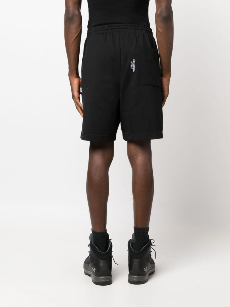 Black 18 Elasticated-waist Shorts