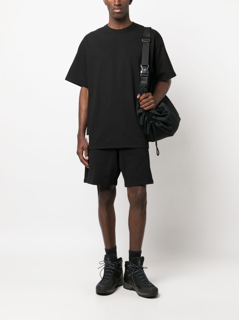Black 18 Elasticated-waist Shorts