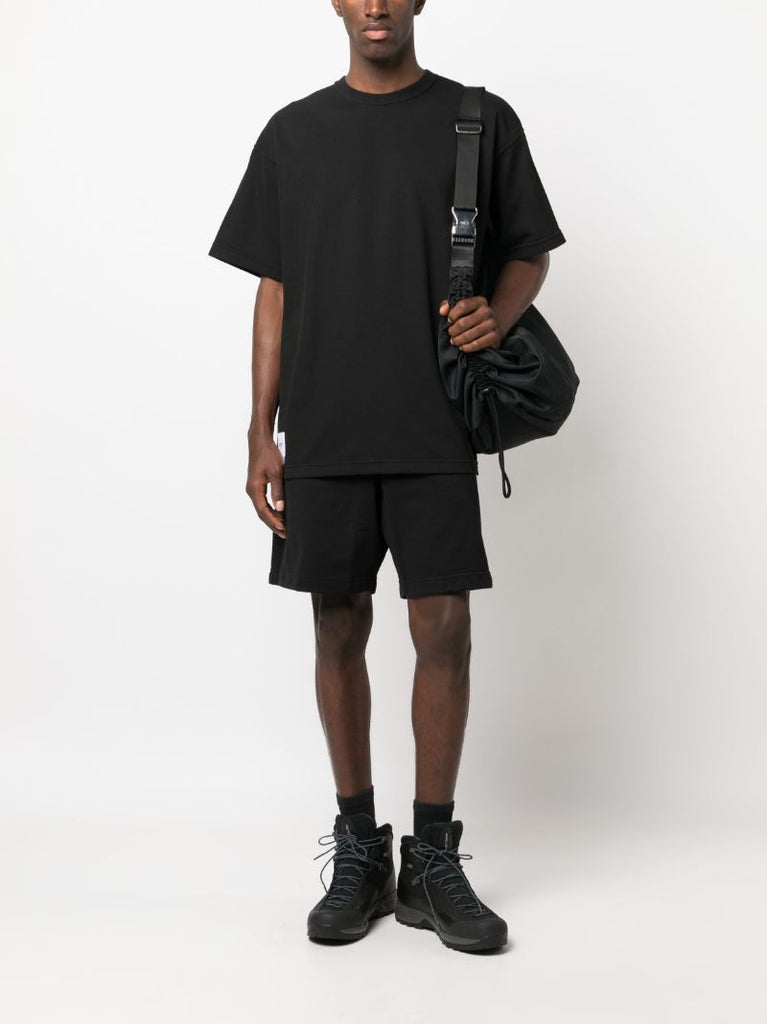 Black 18 Elasticated-waist Shorts