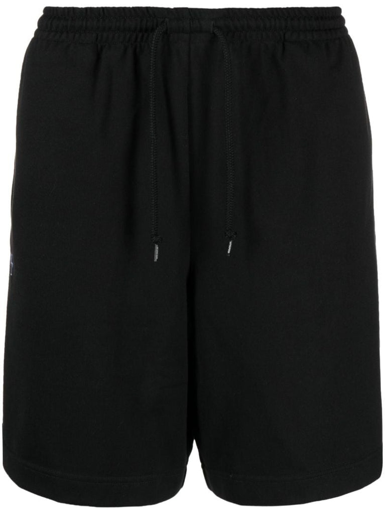 Black 18 Elasticated-waist Shorts