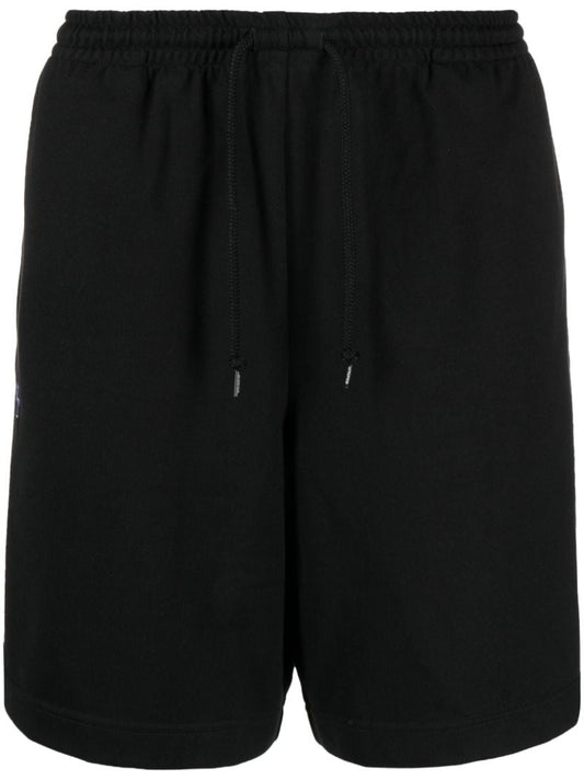 Black 18 Elasticated-waist Shorts