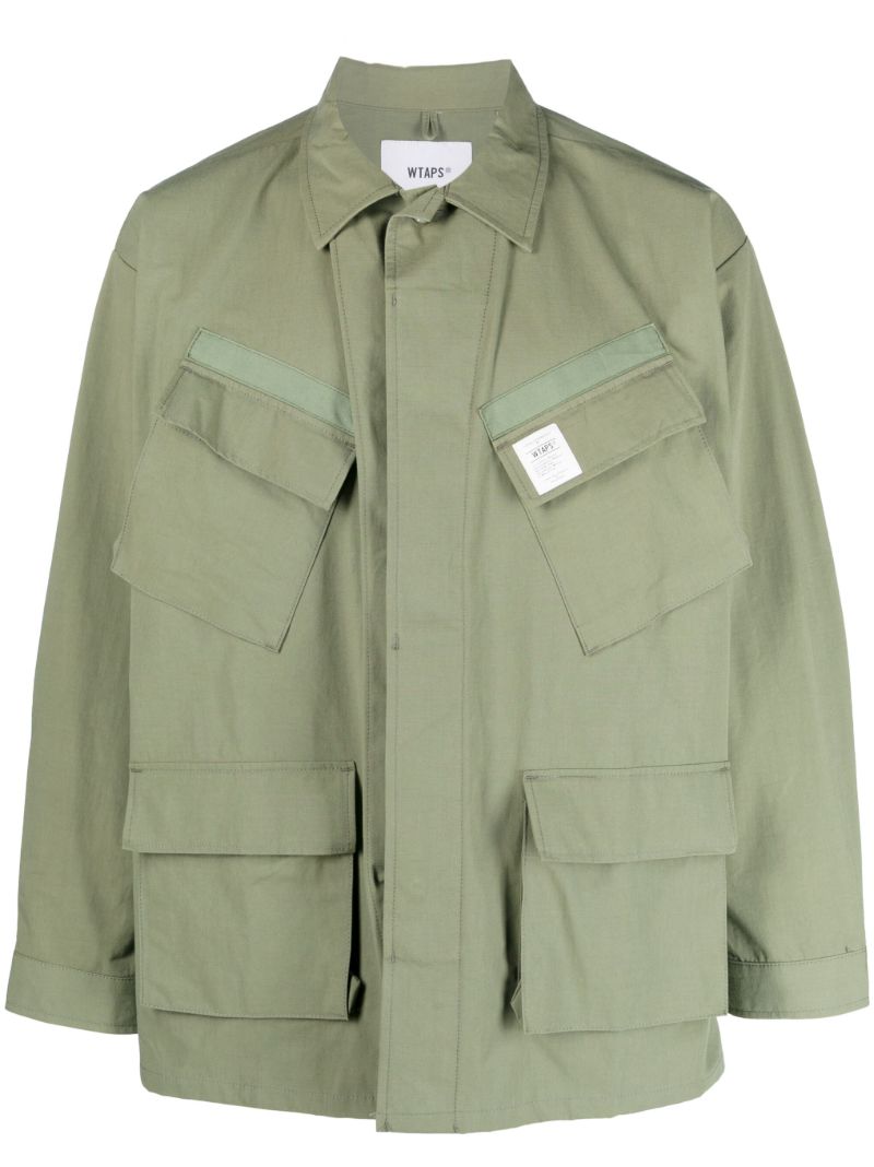 Green Patch-pocket Shirt