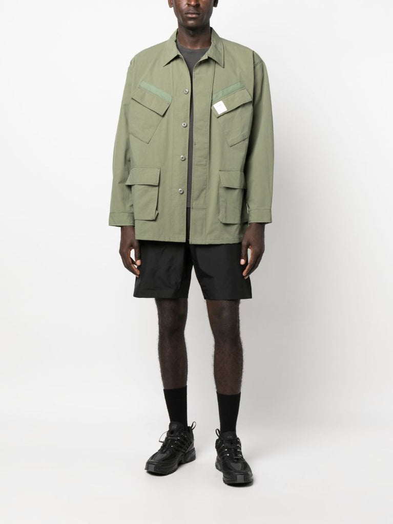 Green Patch-pocket Shirt